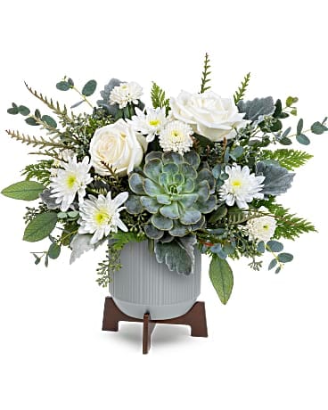 Teleflora's Tranquil Clouds Bouquet