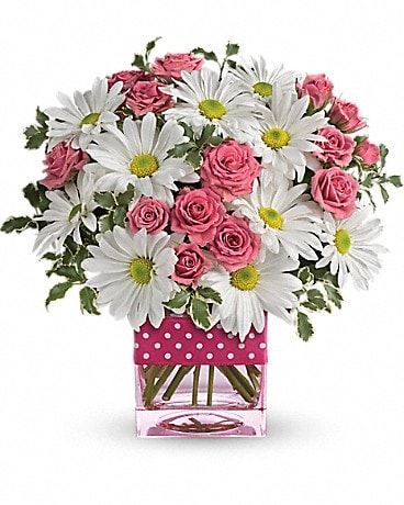 Teleflora's Polka Dots and Posies Bouquet